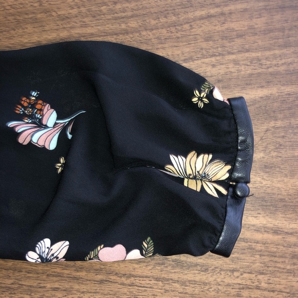 Who What Wear Black Maxi Dress Keyhole - Picture 6 of 7